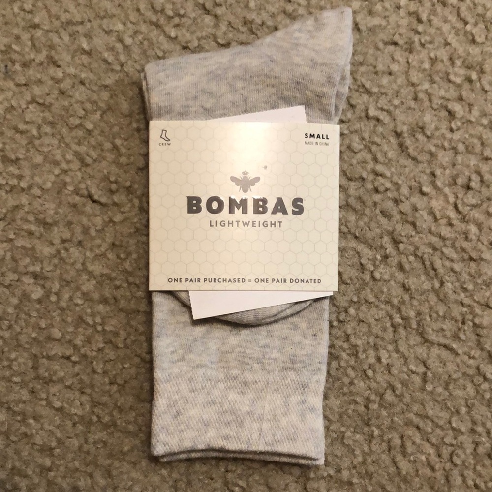 Bombas lightweight crew socks